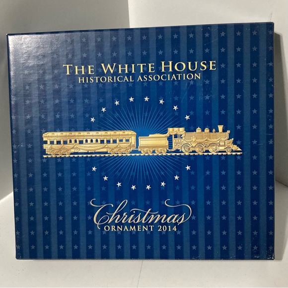 2014 White House Historical Association Box Train Set Christmas Ornaments - Picture 11 of 14